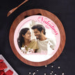 Valentine Red Velvet Photo Cake for Special Occasions
