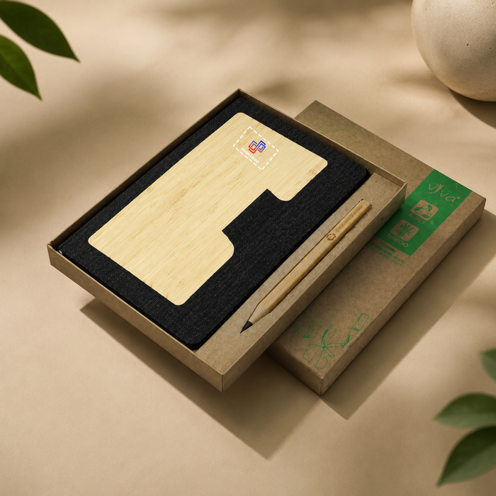Novita Notebook & Pen With logo