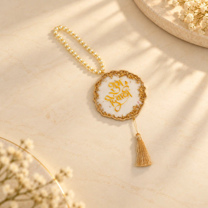 Shubh Safar – Diwali Resin Car Hanging