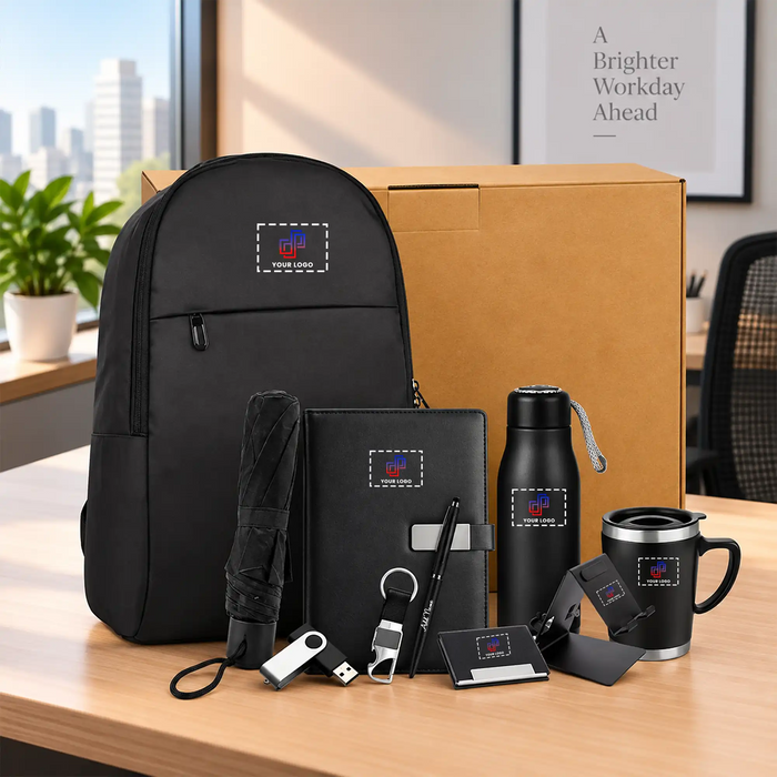Premium 7-in-1 Backpack Corporate Gift Set
