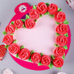 Heart Shaped Red Velvet Cake for Valentine’s Day