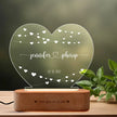 Personalized Everlasting Love Wedding Lamp