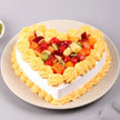 Delectable Valentine Heart Cake