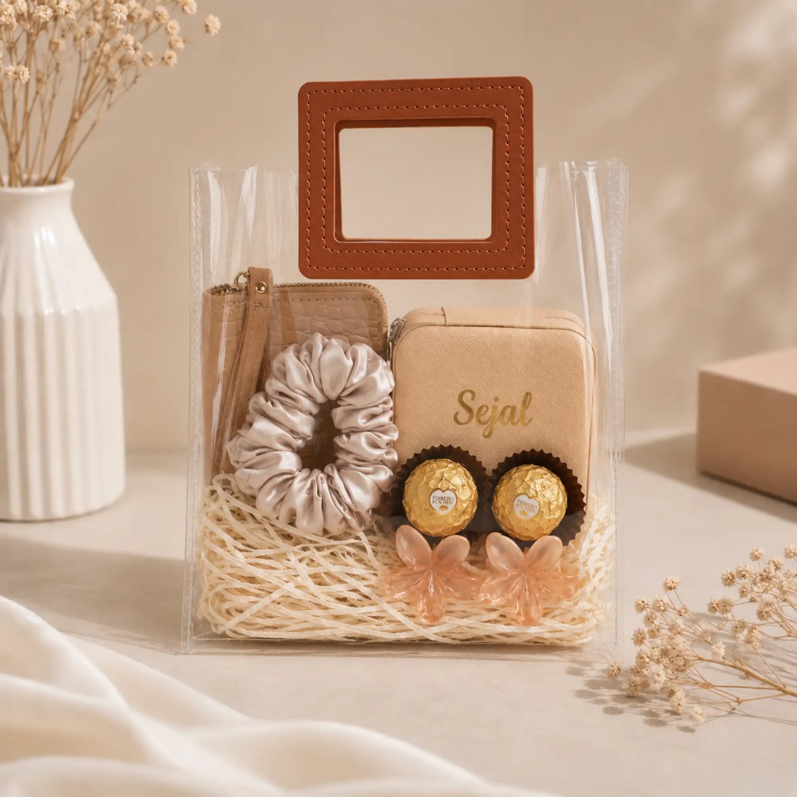 All Things Pretty Beige Gift Hamper for Her
