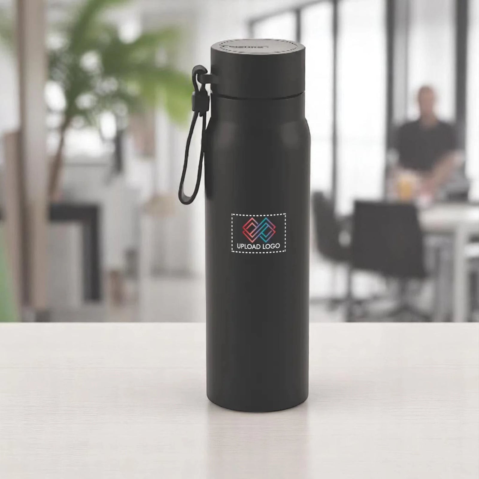 Refresh Vaccum Bottle (600ml) Black