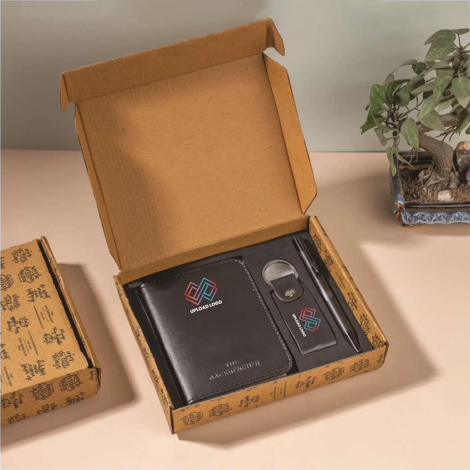 Mini Pocket Organizer Gift Box - Pack of 3 Black