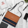 Outback Canvas Leatherite Messenger Bag