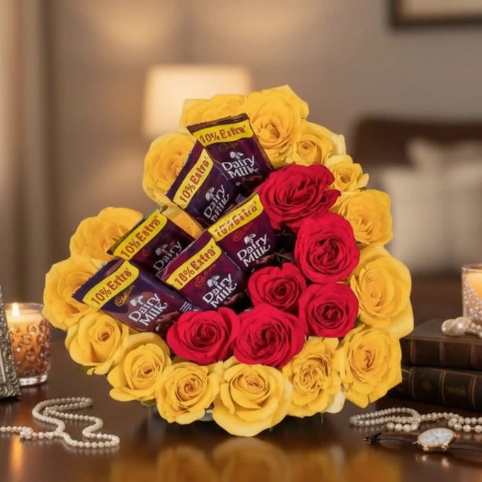 Cadbury With Rose