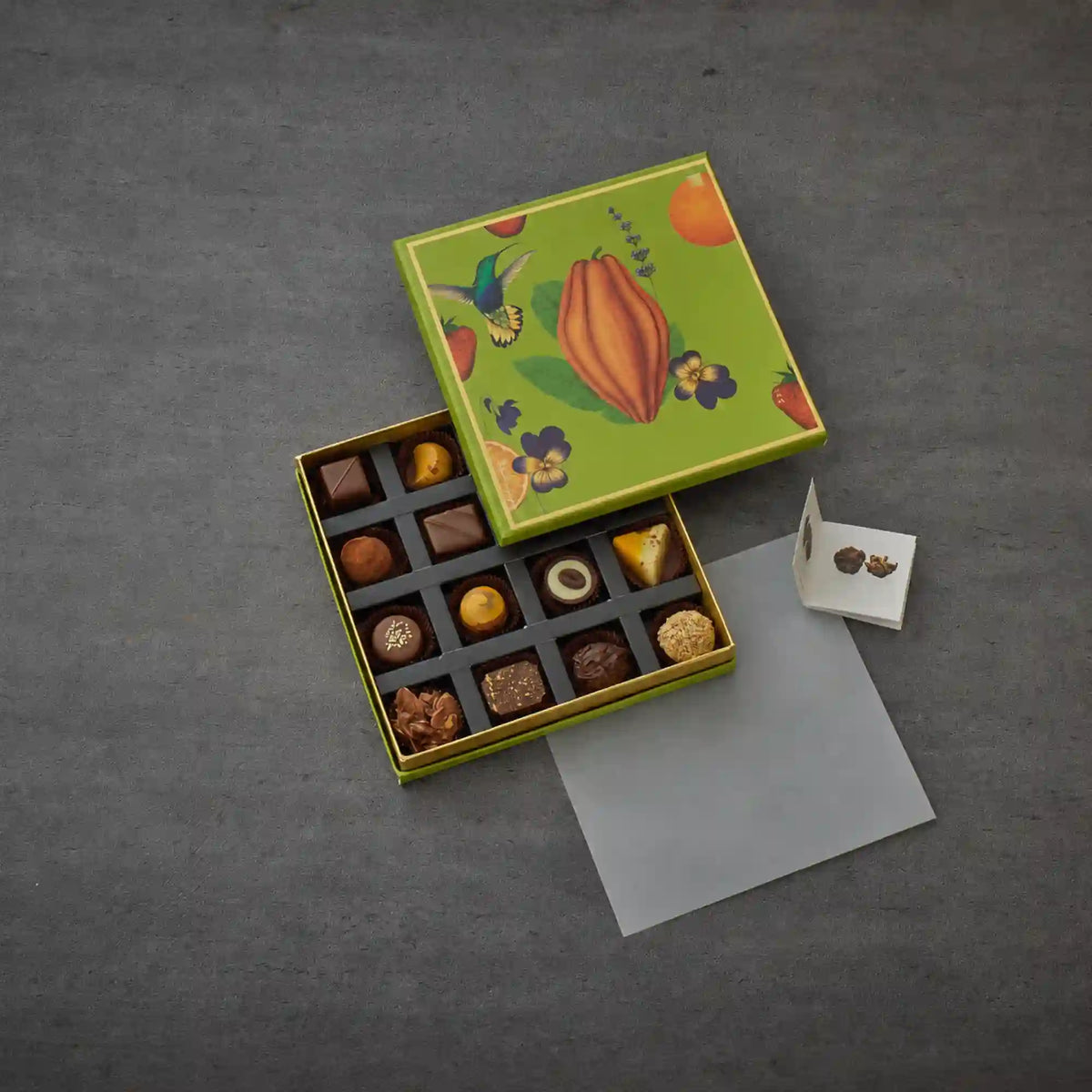 Couverture Chocolates – Premium Praline Box of 16
