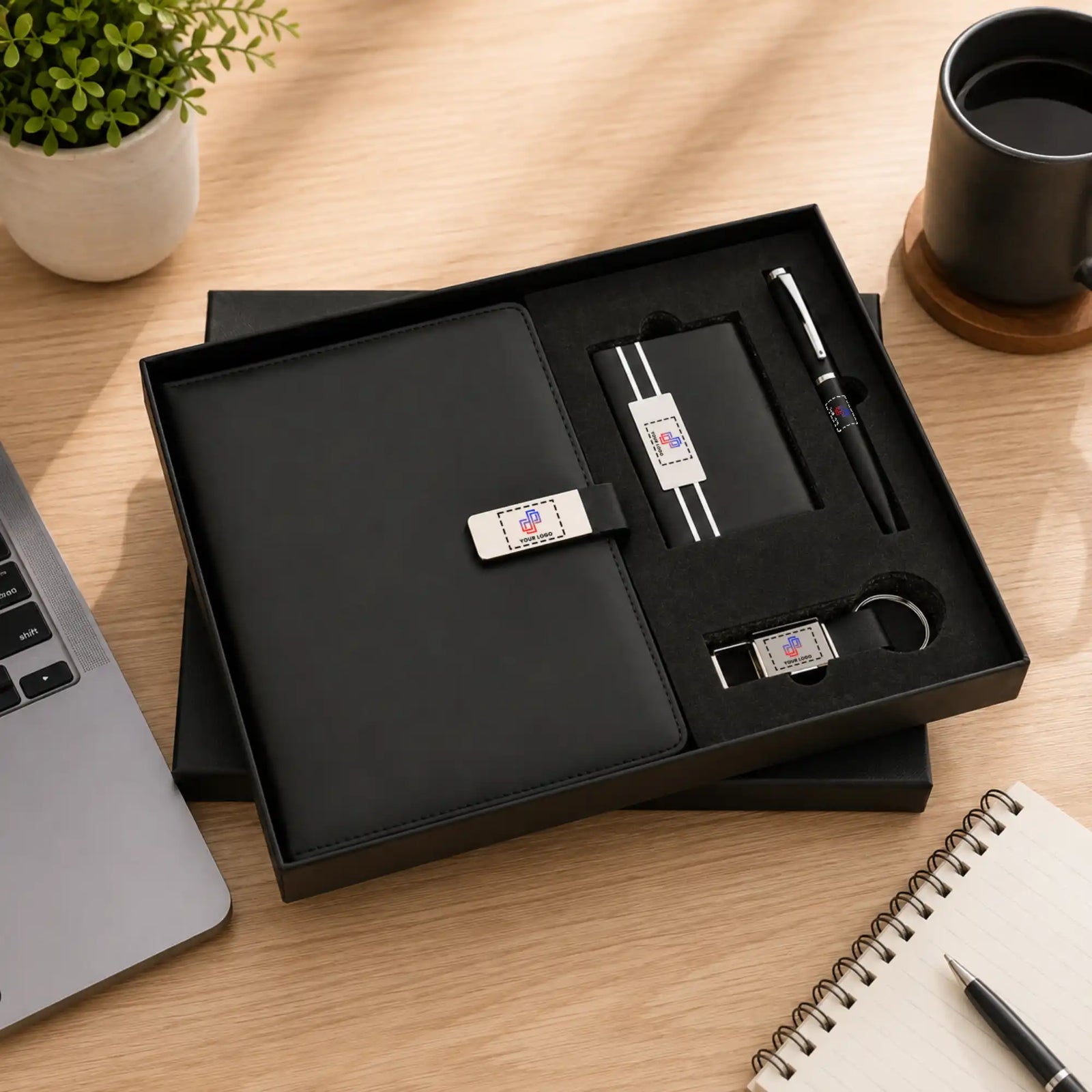 Diary Pen Keychain & Cardholder Gift Set