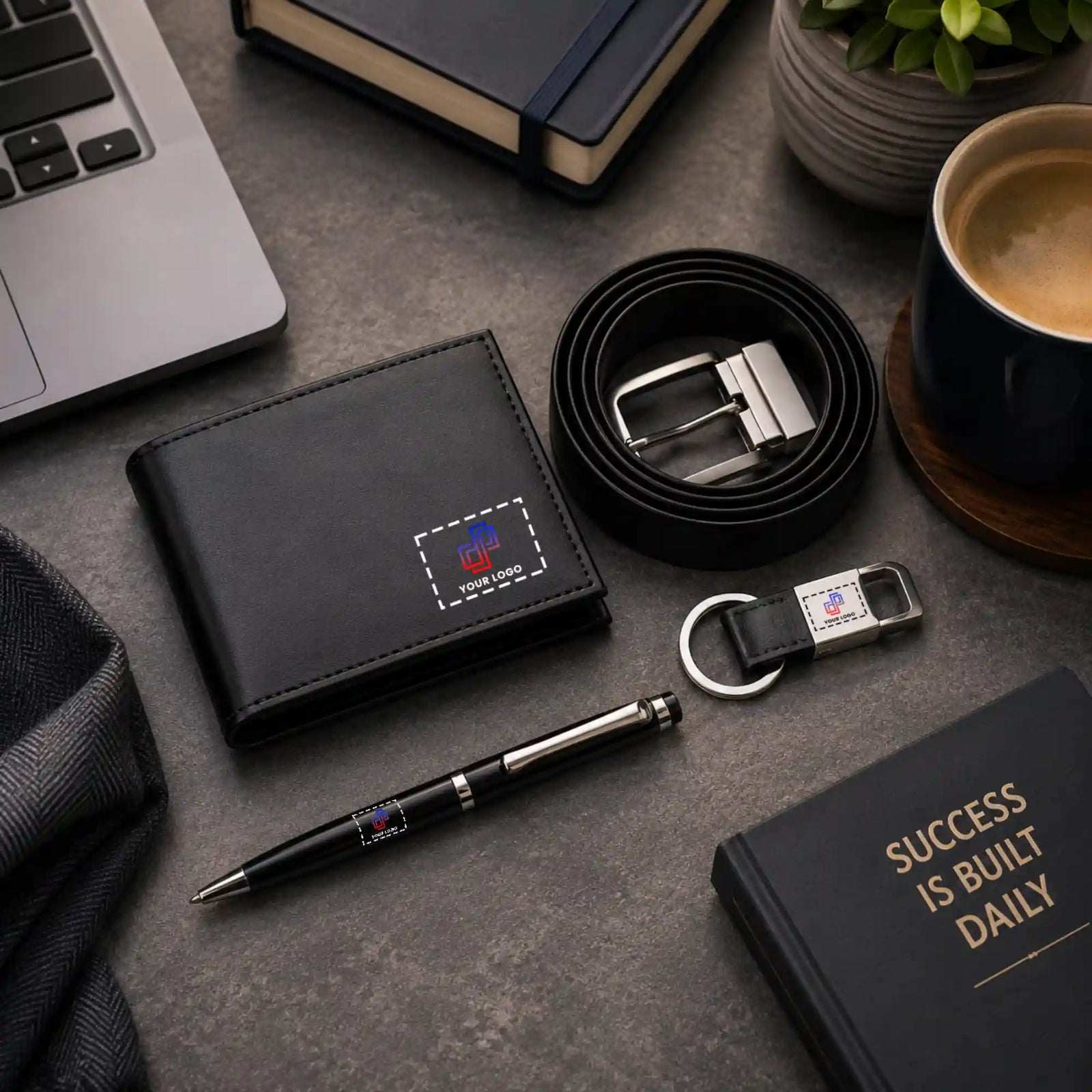 Chromo Executive Wallet & Belt Gift Set