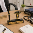 Customisable Doctor Pen Stand with Nameplate