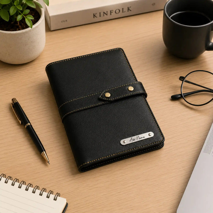 Premium A5 Executive Notebook with Detachable Organizer