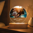 Custom Photo Half Moon Lamp