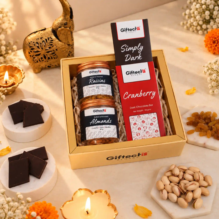 Diwali Gourmet Gift Hamper with Chocolates and Nuts