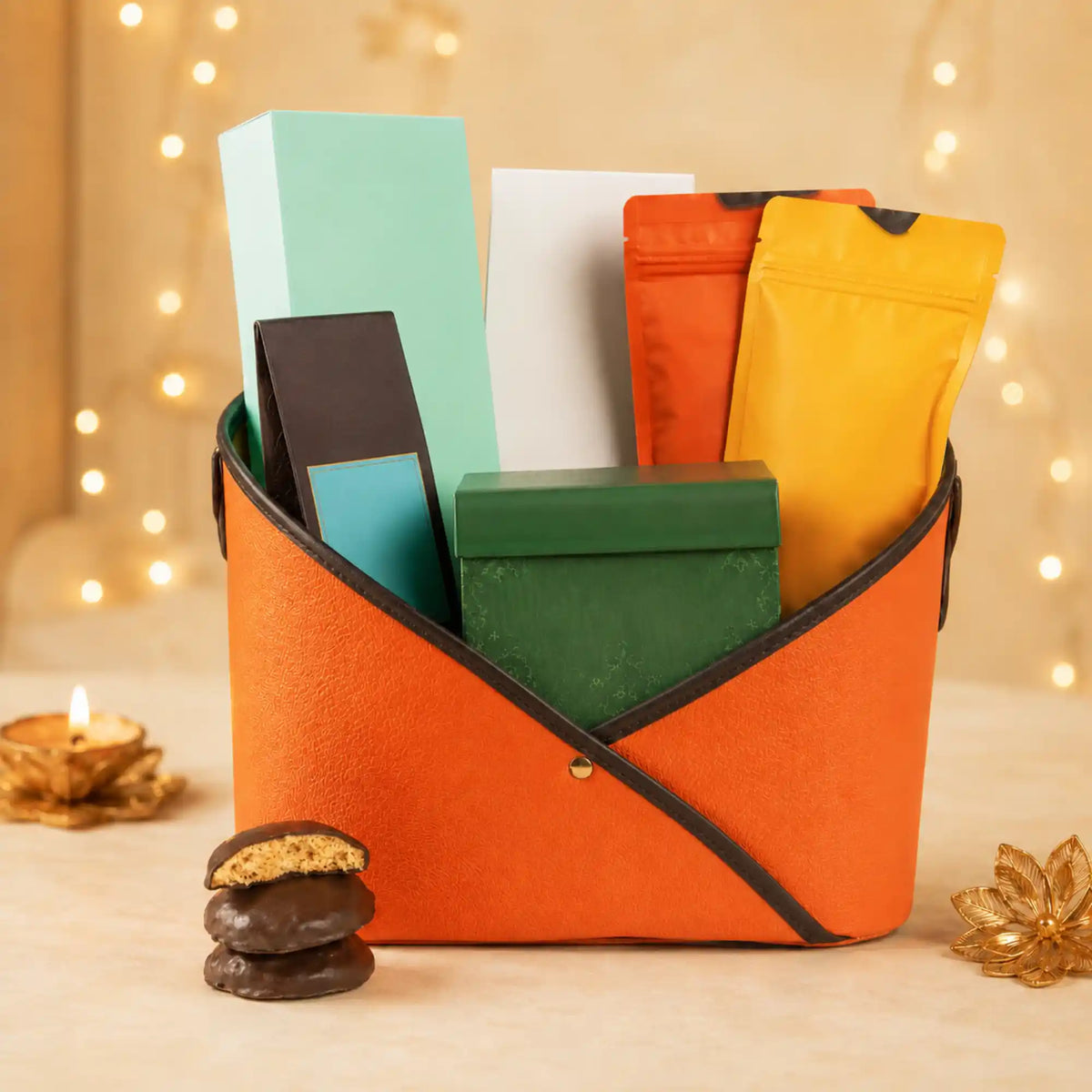 Family & Friends Gourmet Chocolate Hamper Basket