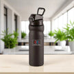 PRESS ON STEEL BOTTLE CAPACITY - 800ML