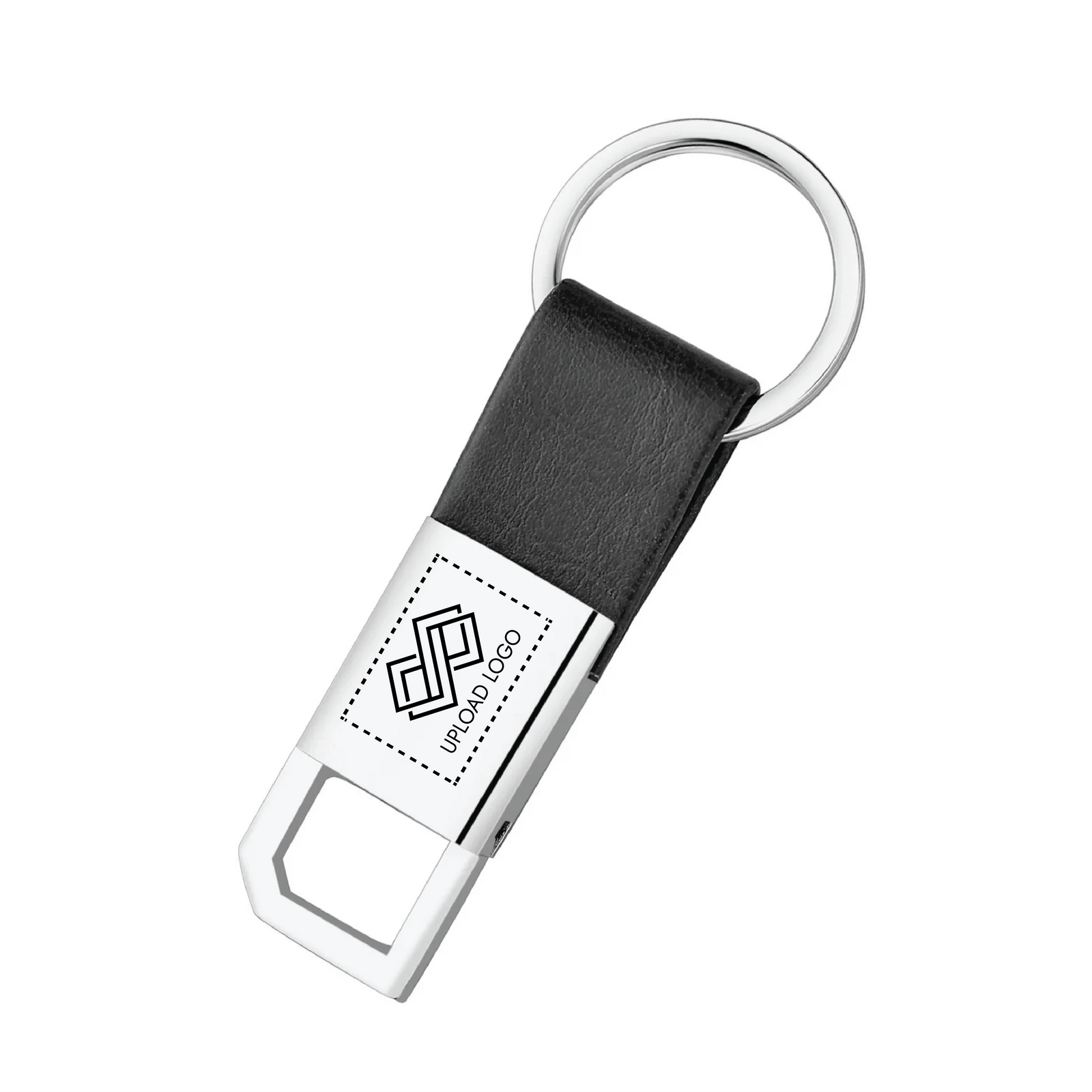 SecureSteel Keychain Black