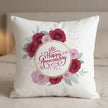 Happy Anniversary Personalized Cushion