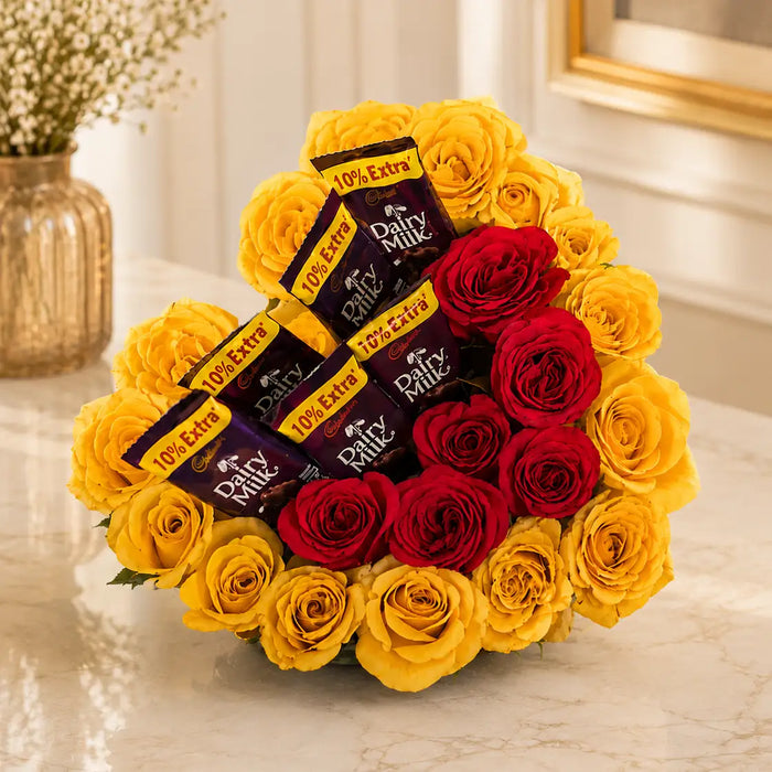 Cadbury With Rose