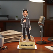I am a Journalist Caricature