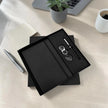 Black Elastic Eco-Friendly Cork Diary & Pen Set