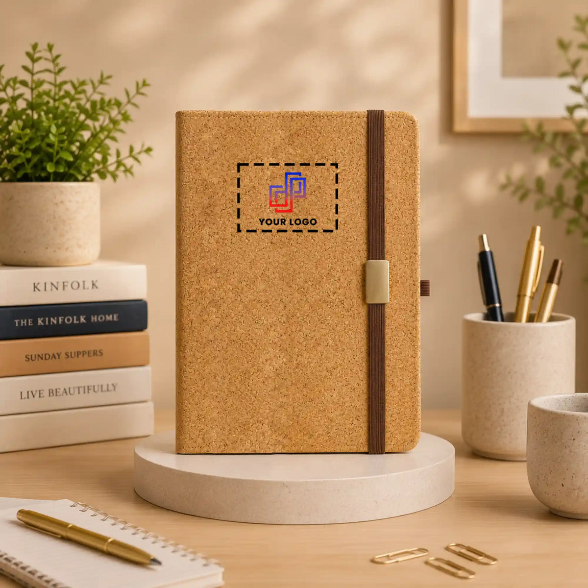 KORK Organiser Notebook with logo