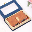 Personalised Tan Diary Pen Combo
