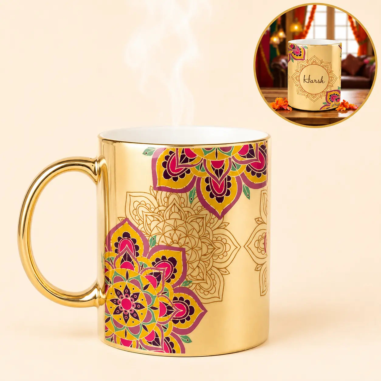 Personalized Festive Shine Mug
