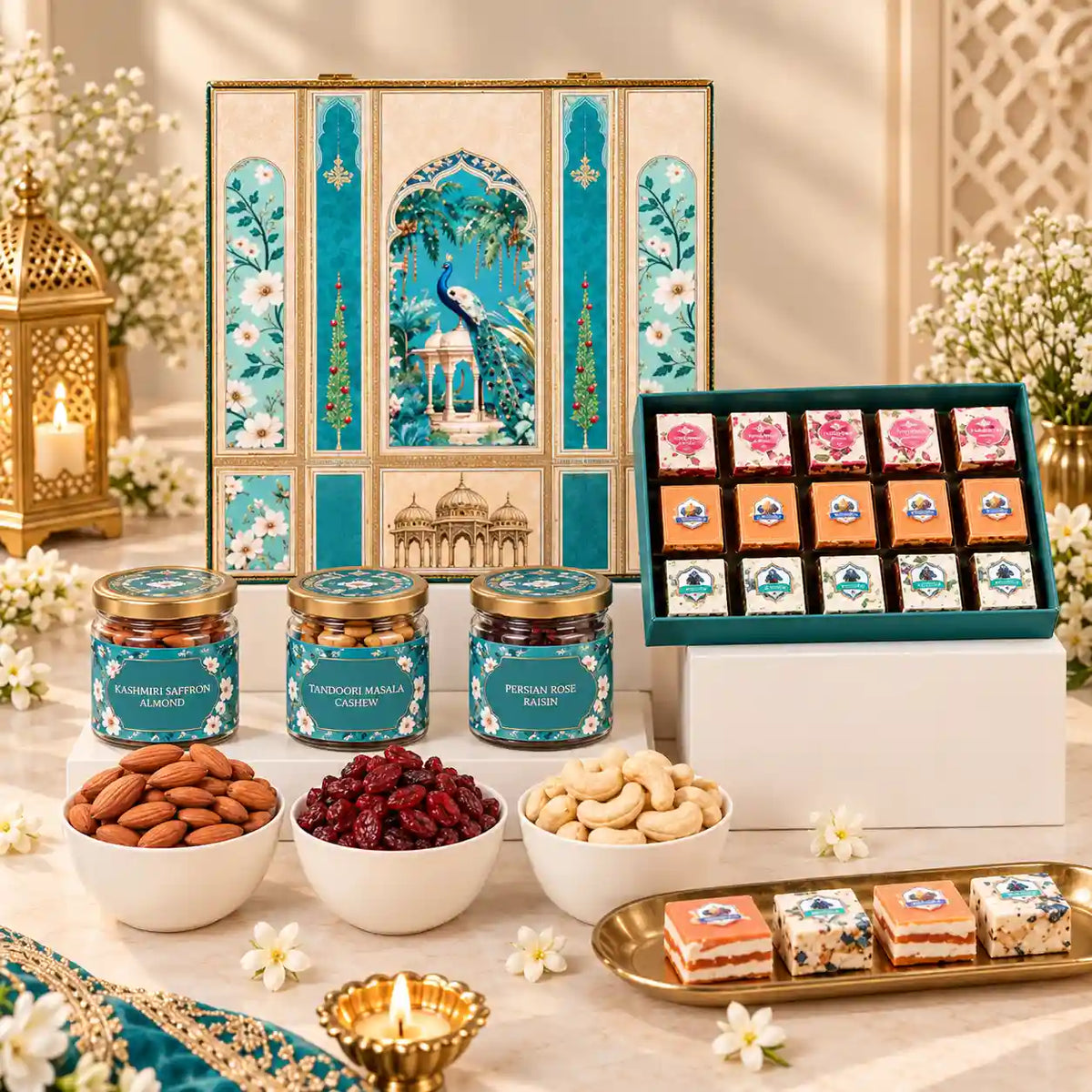 Executive Diwali Dry Fruit & Mithai Hamper