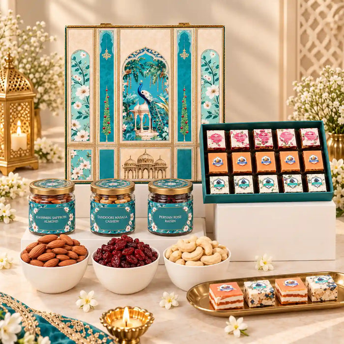Executive Diwali Dry Fruit & Mithai Hamper