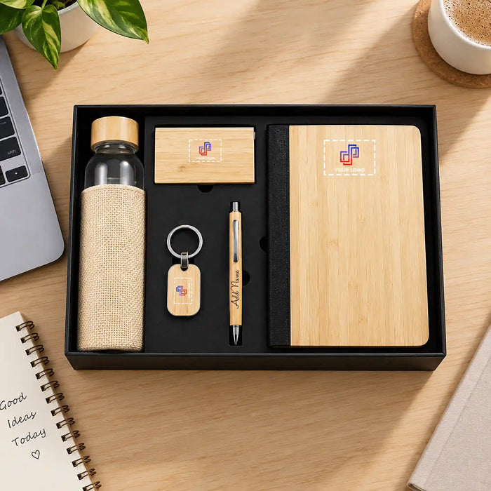 Premium Bamboo Corporate Gift Set