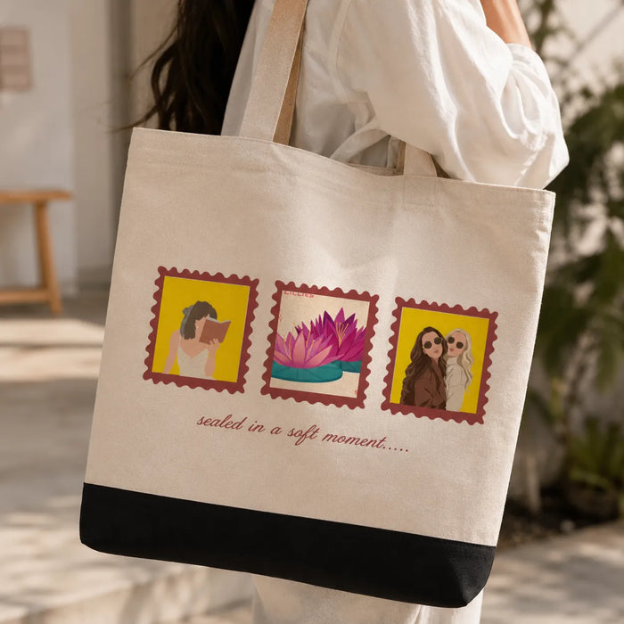 Sealed in a Soft Moment Premium Tote Bag