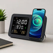 Shimmer Wireless Charger with Clock