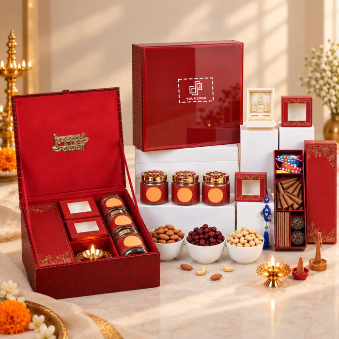 Corporate Diwali Pooja & Gourmet Hamper
