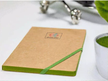 Eco-Friendly Notebook with Recycled Paper and Features