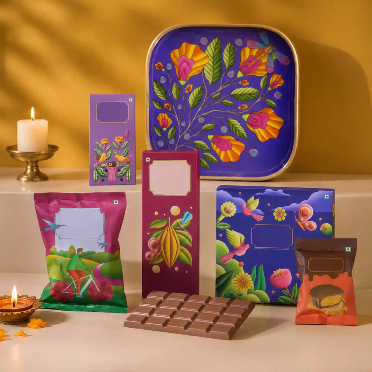 The Vivid Tray – Premium Festive Gourmet Gift Tray