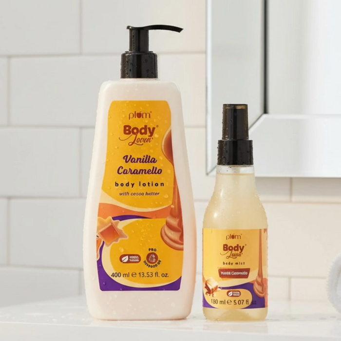 Vanilla Caramello Body Lotion and Mist Duo