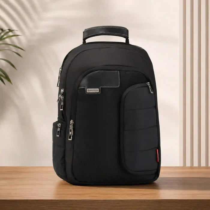 Vervo 15.6 inch Office Laptop Backpacks with Rain Cover, Unisex (Grey, 40 Ltrs)
