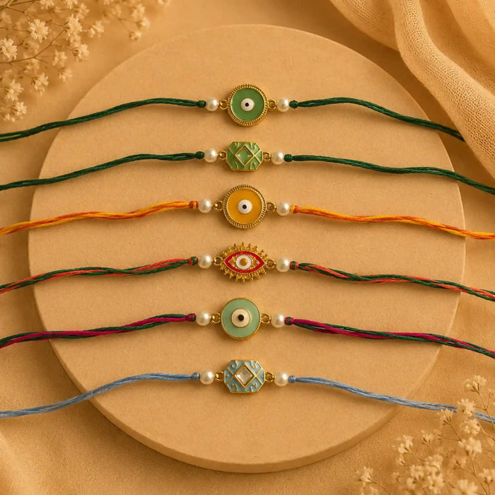 Assorted Rakhi Set of 5
