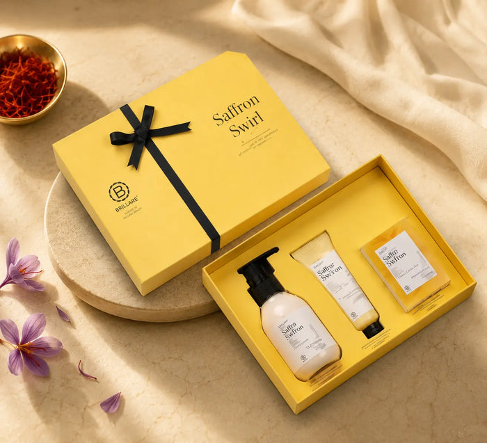 Brillaire Saffron Swirl Personal Care Gift Set