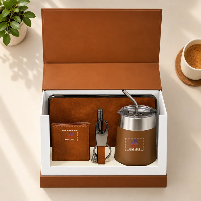 Premium Sipper & Executive Organizer Corporate Gift Set
