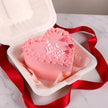 I Love You Mini Vanilla Cake