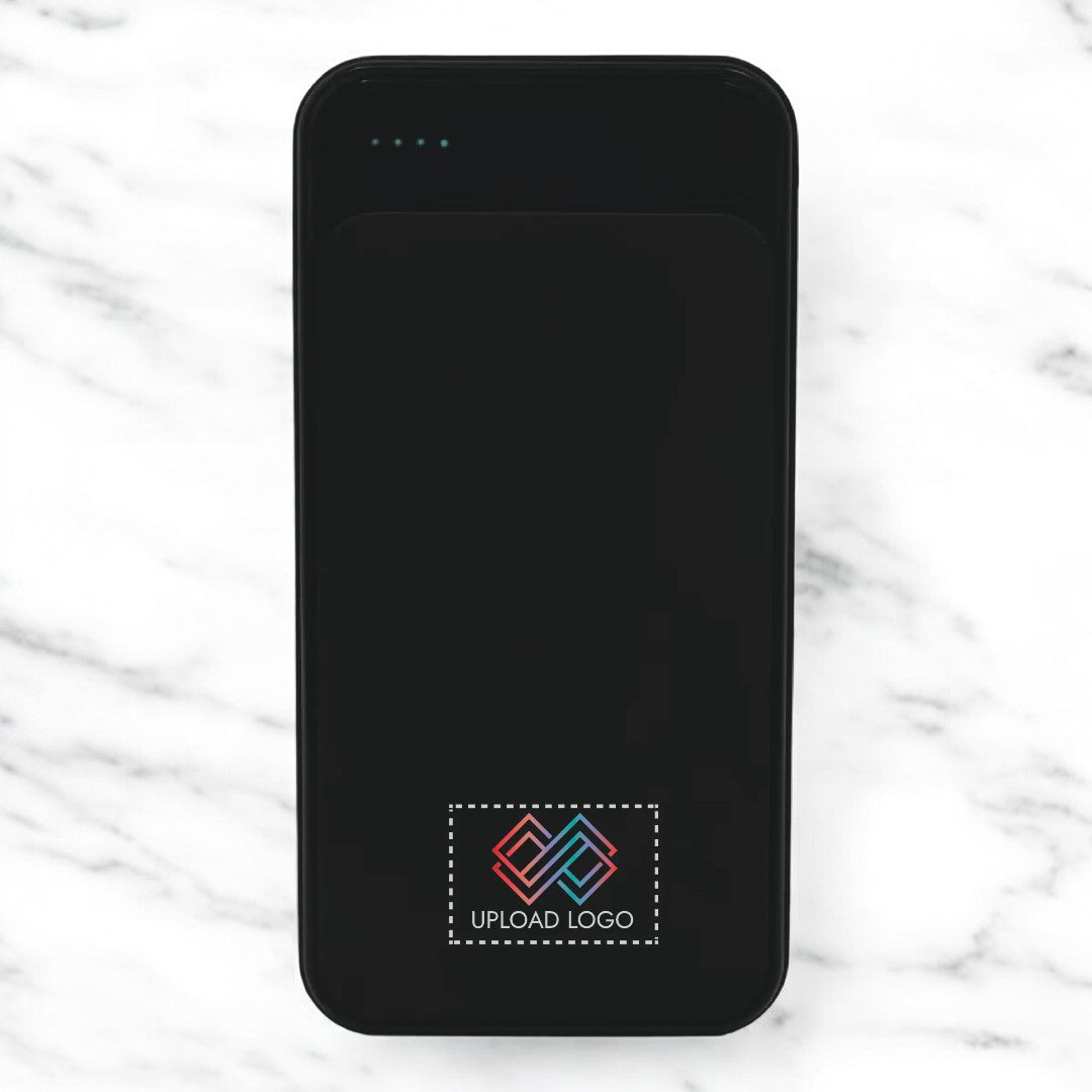 Englow-Logo Glow Powerbank Black