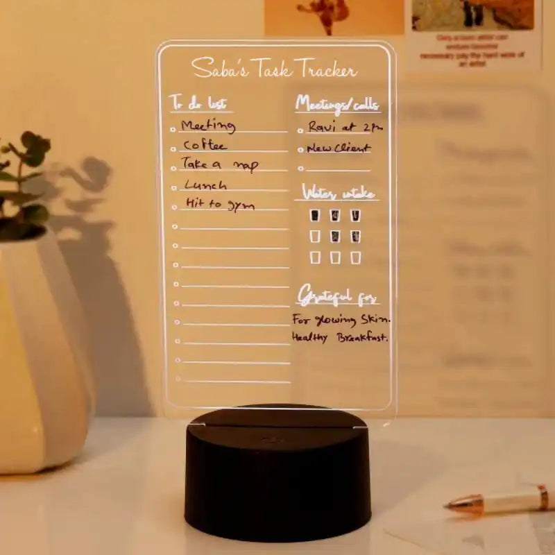 Personalized TaskMate LED Lamp
