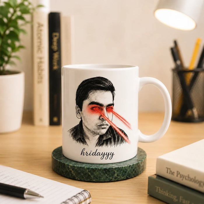 kept on roaster personalized-photo-to-sketch-mug-premium-personalized-photo-mugs